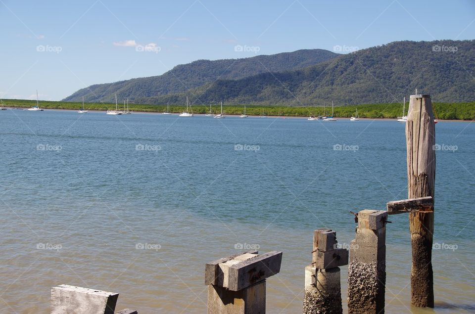Mouth of the Cairns Harbour