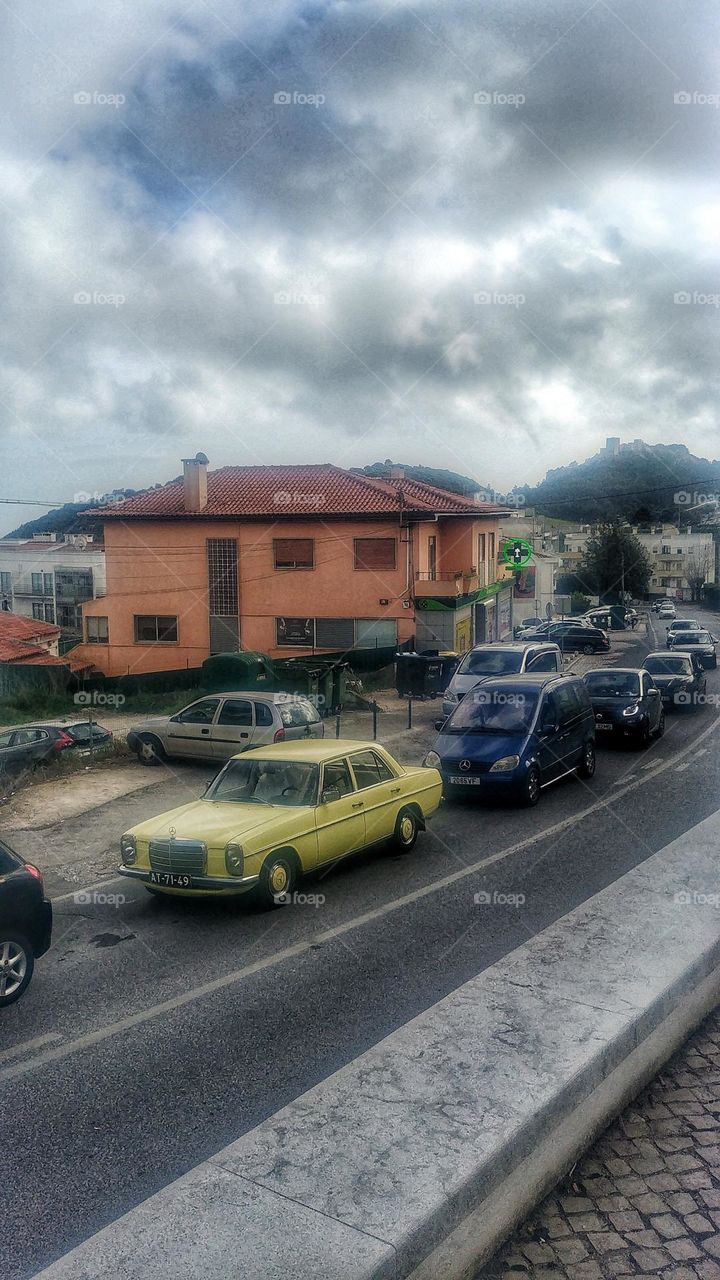 Cloudy weather in Portugal