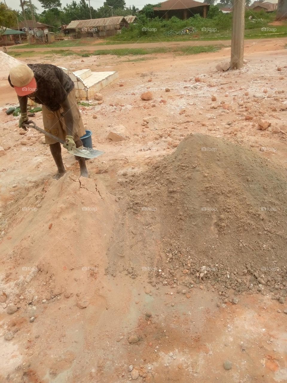 man at work is not easy