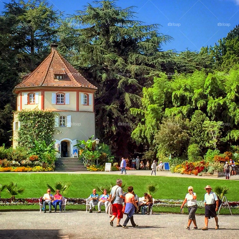 Tree, Home, House, People, Lawn