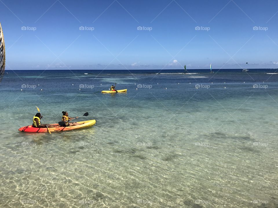 Kayaking in Jamaica