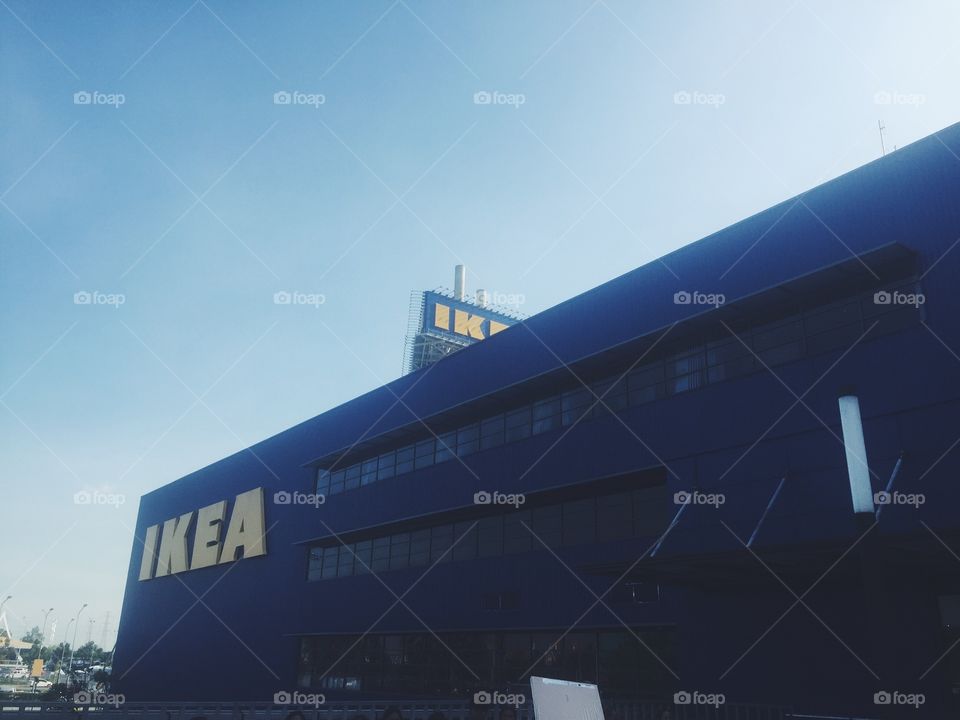 View of the Ikea retailer 