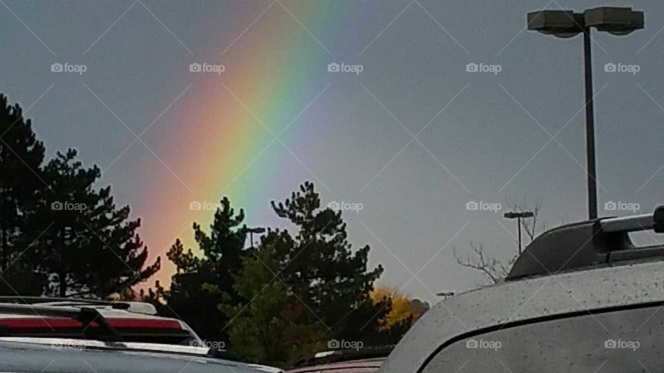 Rainbow from Target parking lot