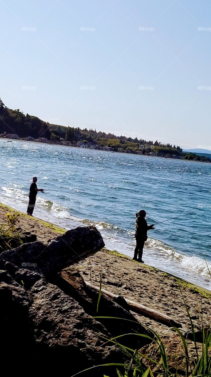 evening fishing