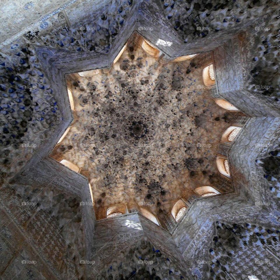 Techo en la Alhambra