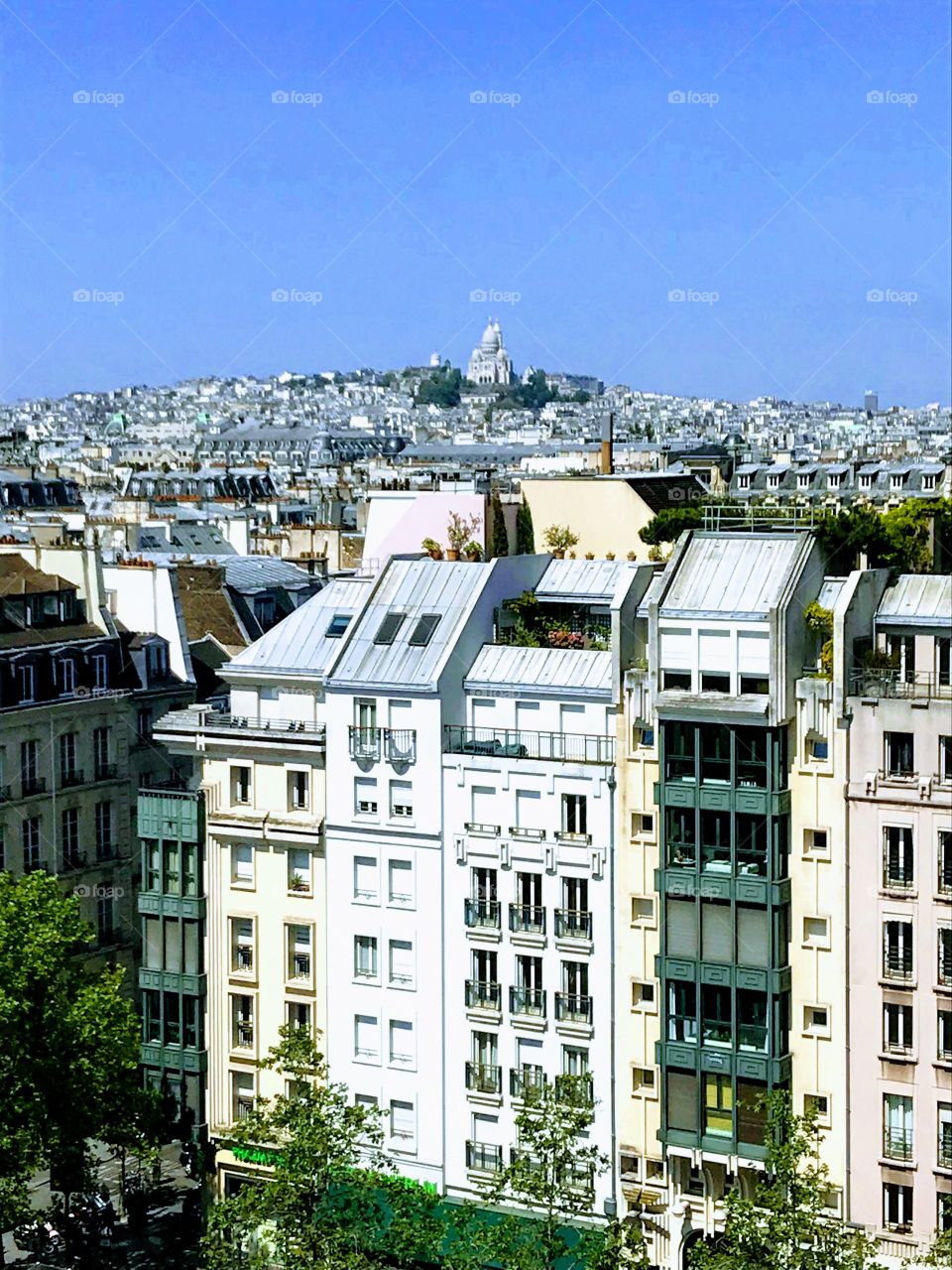 Paris. Montmartre view