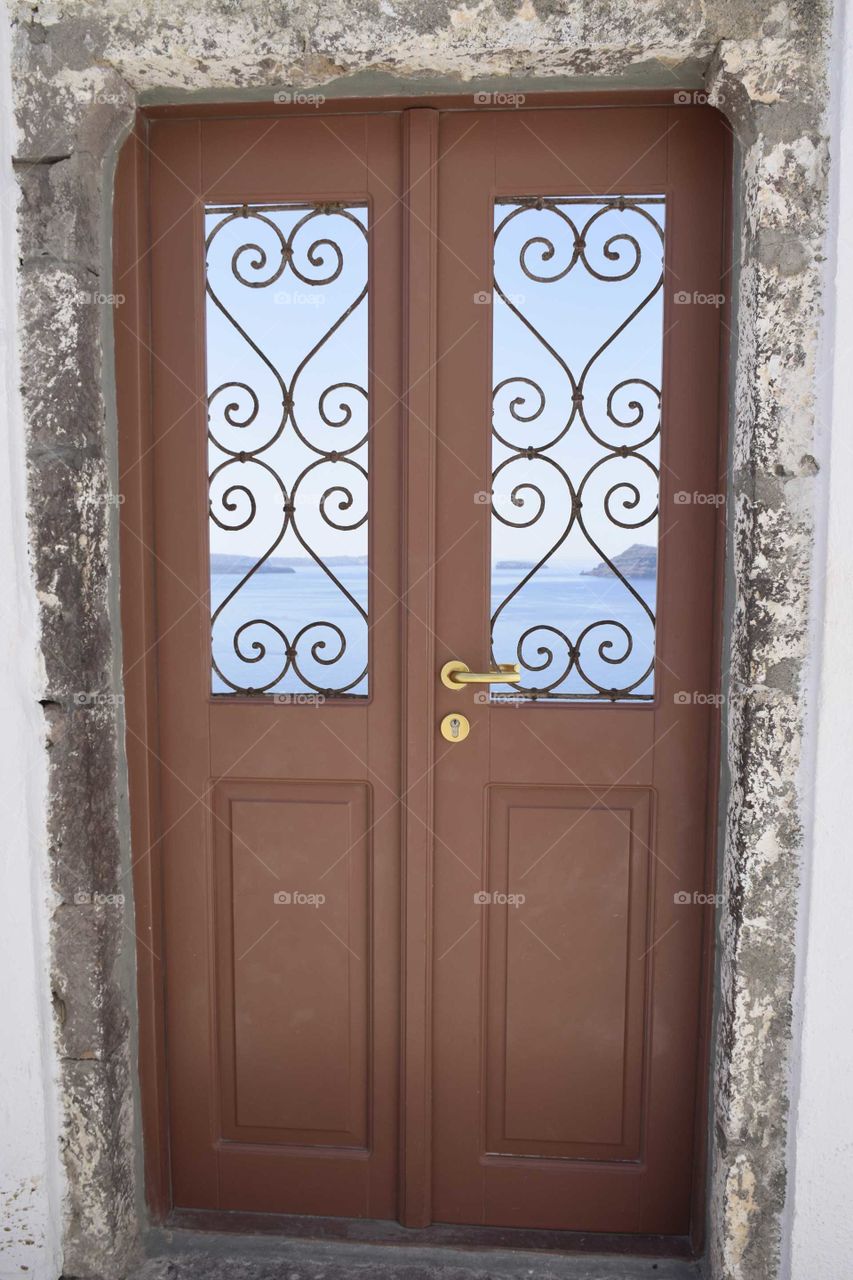 Santorini Greece dour