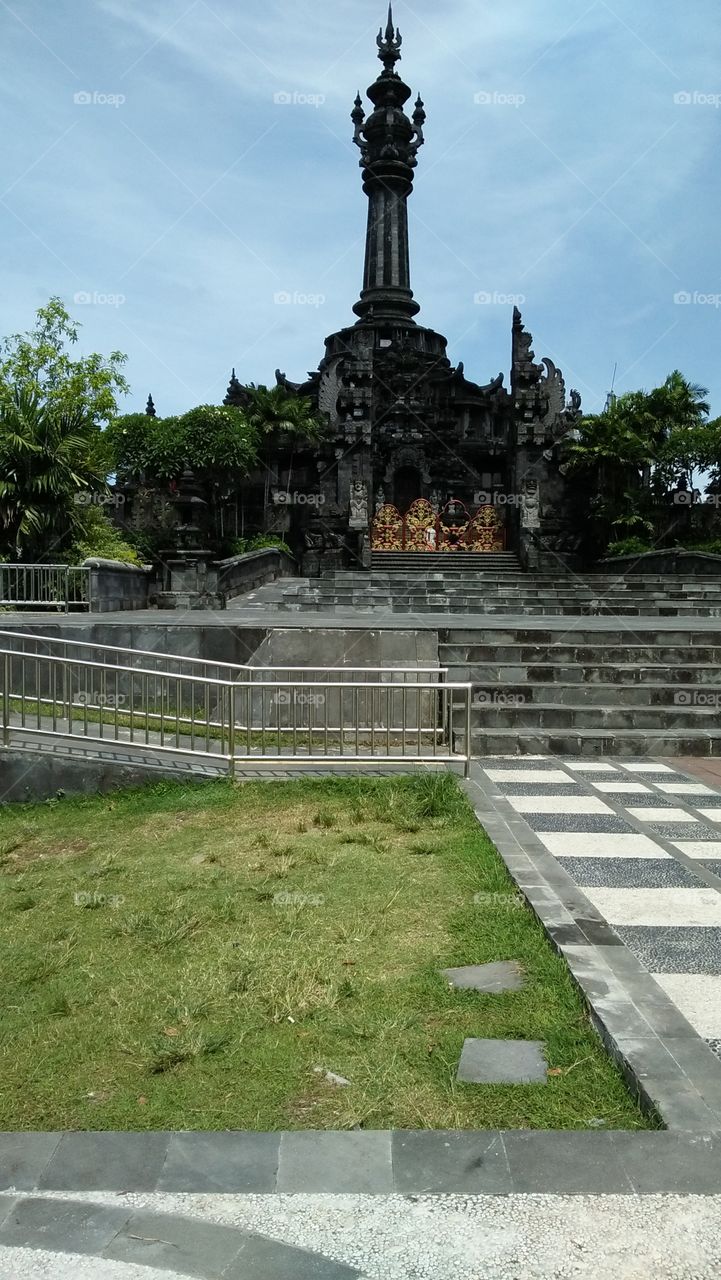 Monument to the struggle of the Balinese people
