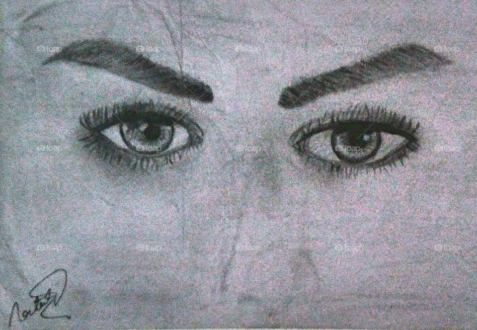 Sketched Eyes.