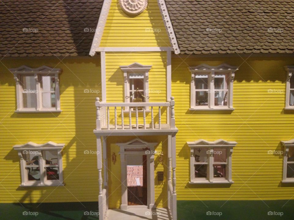 Dollhouse at a Houston museum