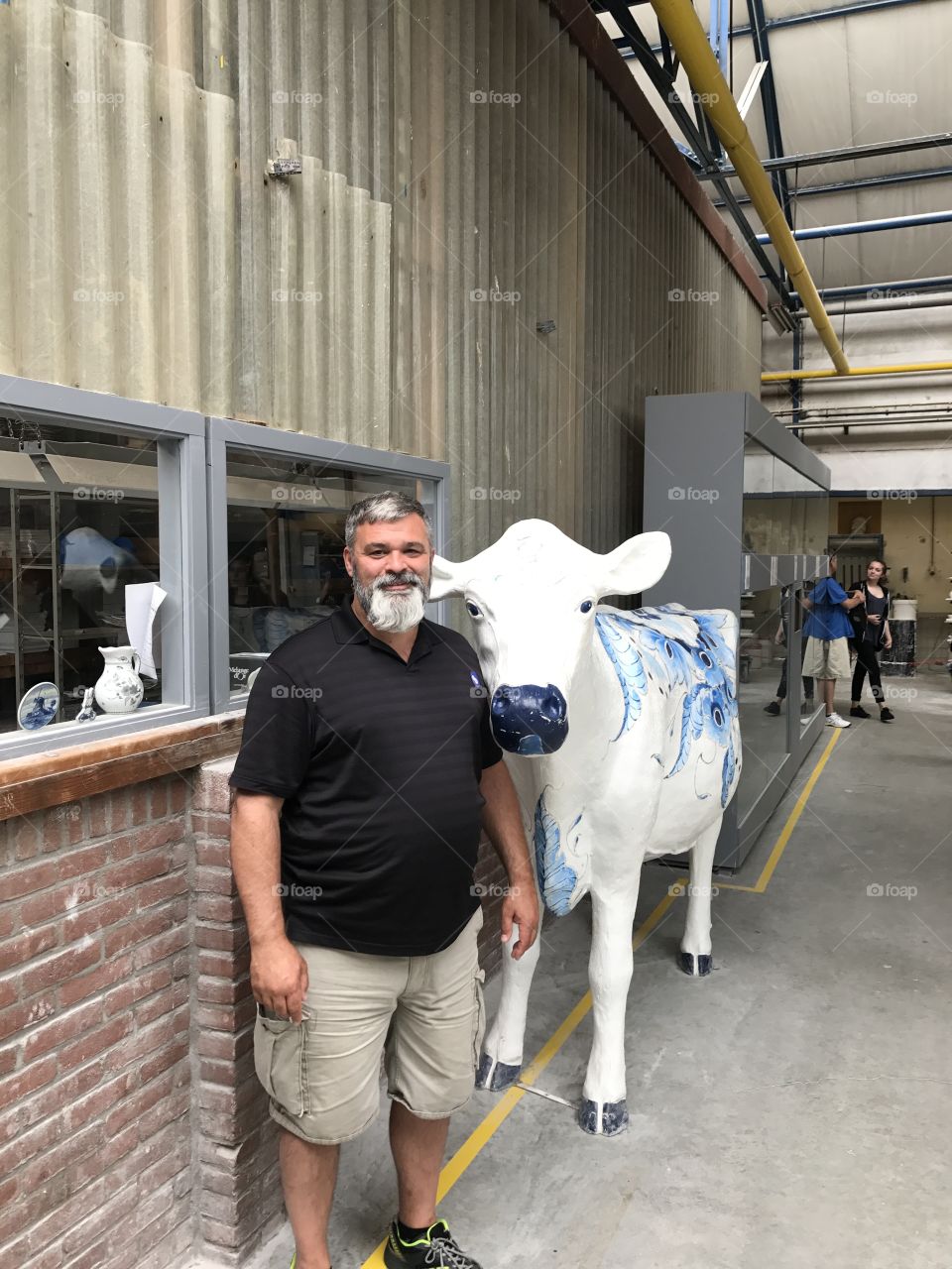 Royal Delft 
Cow
Me
Factory 
Blue
