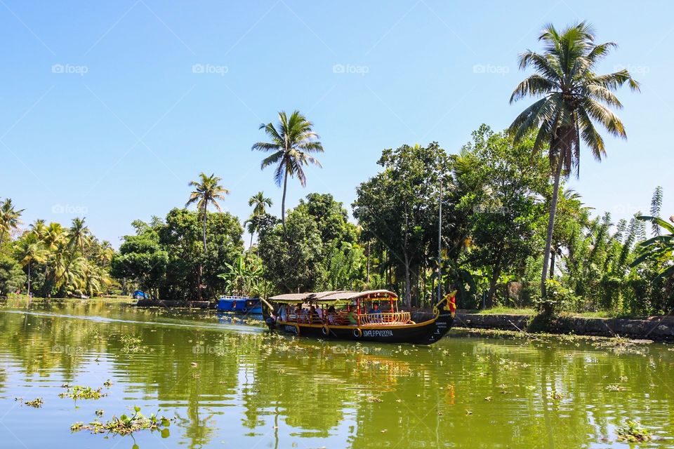 The traditional Kerala houseboat is the ultimate way to experience the backwaters of Alleppey