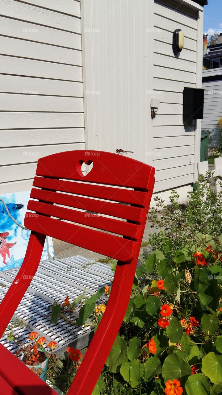 Chair with a heart!