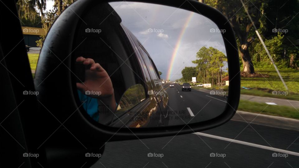 mirror rainbow
