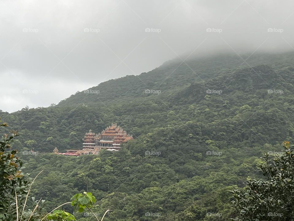 Temple in mountain 