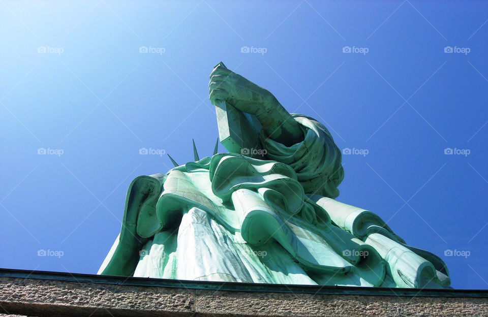 statue newyork usa liberty by litlit