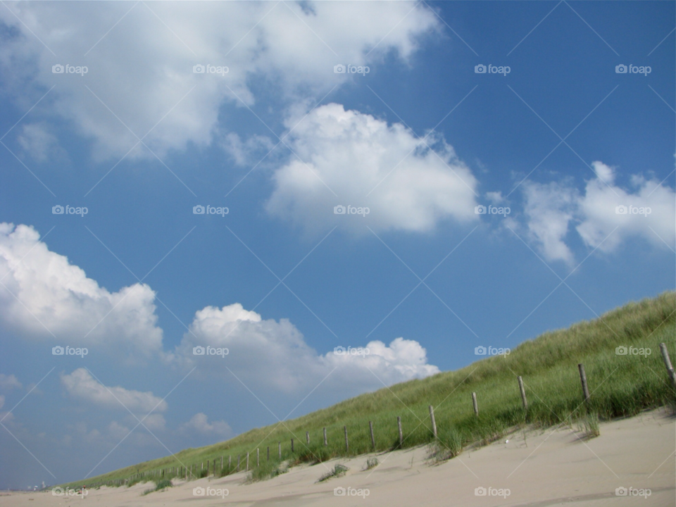 zandvoort beach sky nature by KathOnEarth