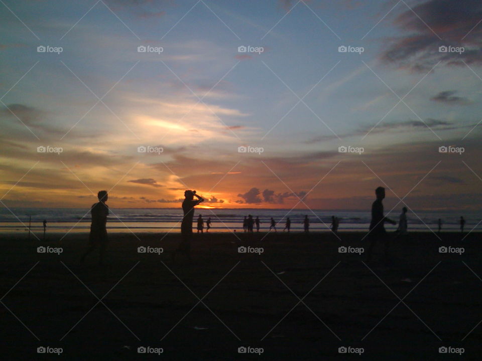 Sunset, Dawn, Beach, Dusk, Landscape