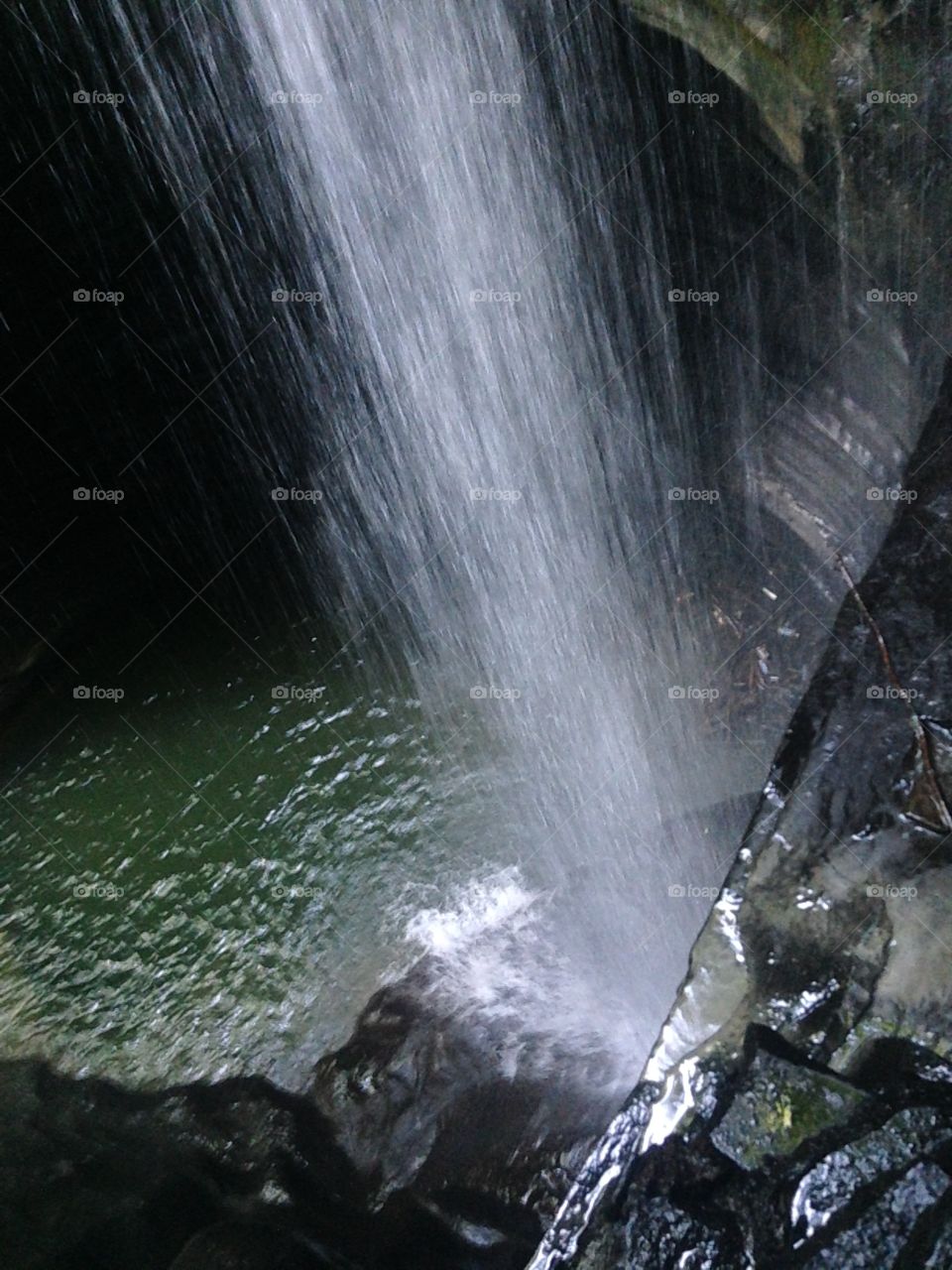 Waterfall, Water, H2 O, No Person, Nature