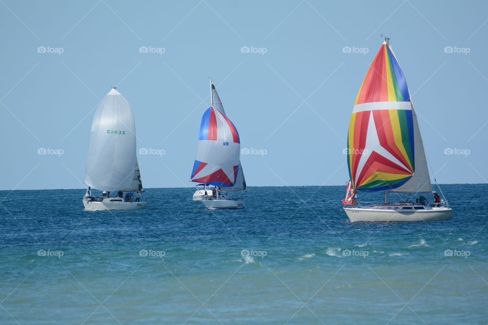 sailing vessels