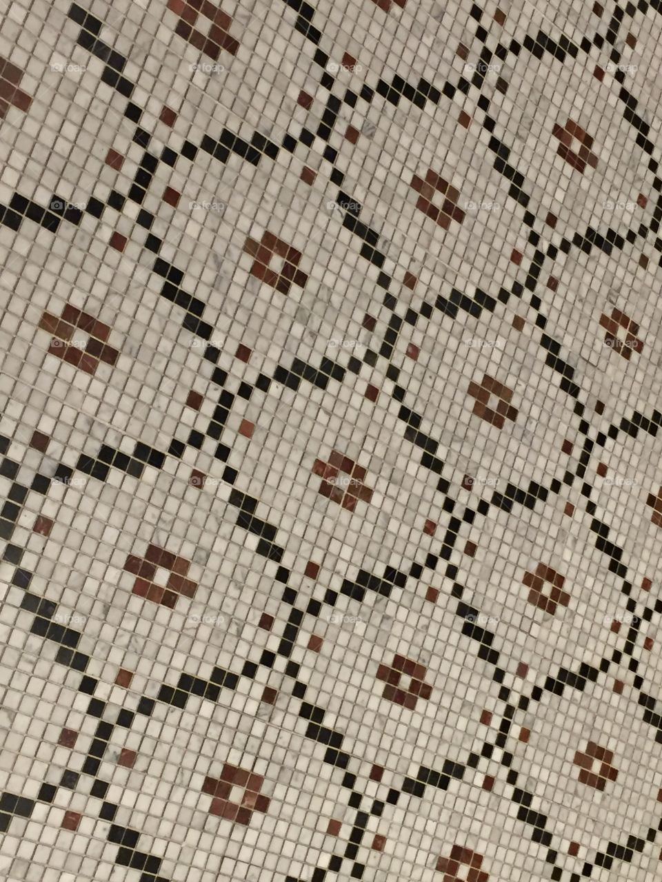 Mosaic floor