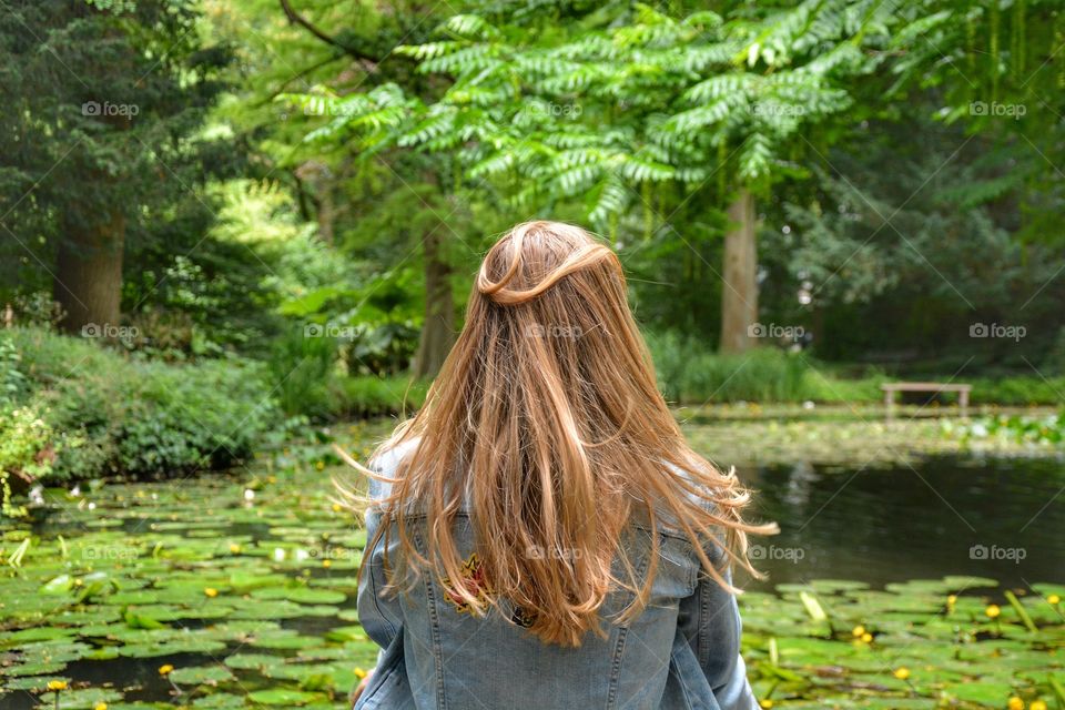 Blond hair girl