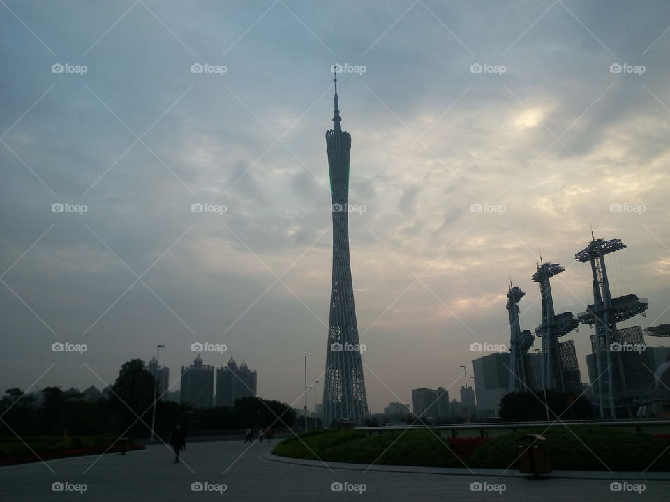 Canton Tower. Canton Tower, Gz, China