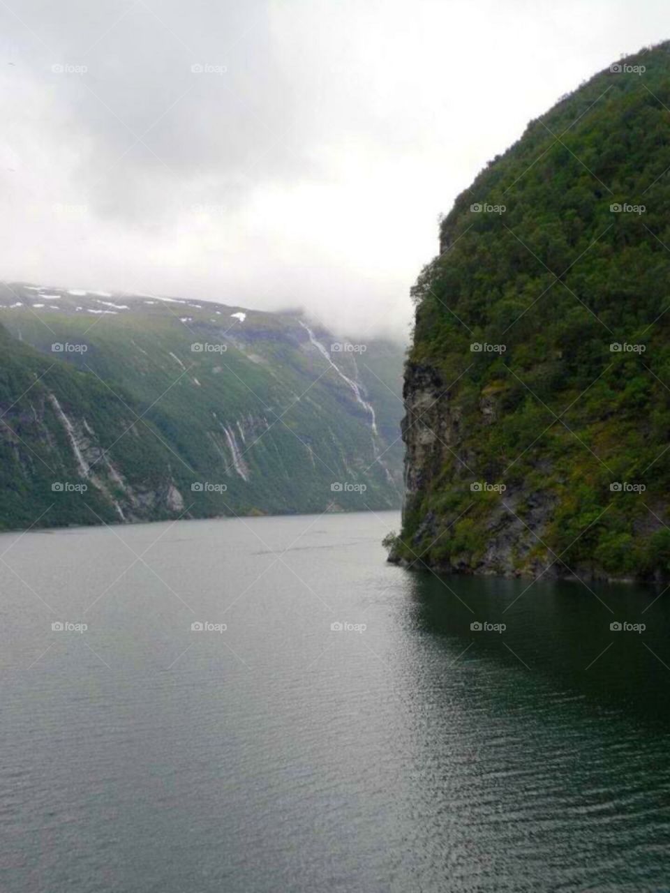 Geiranger fjord. Norway