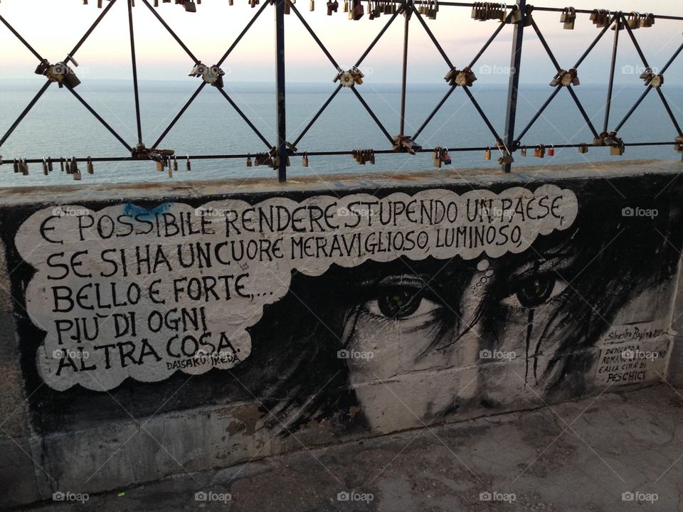 La perla di Ikeda. It's possible to make wonderful a country if you have a wonderful, bright, fair and strong heart more than anything else