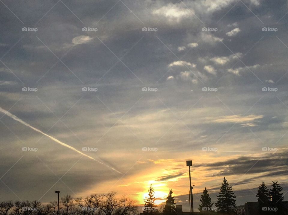 Storm, Sunset, Landscape, Weather, Sky