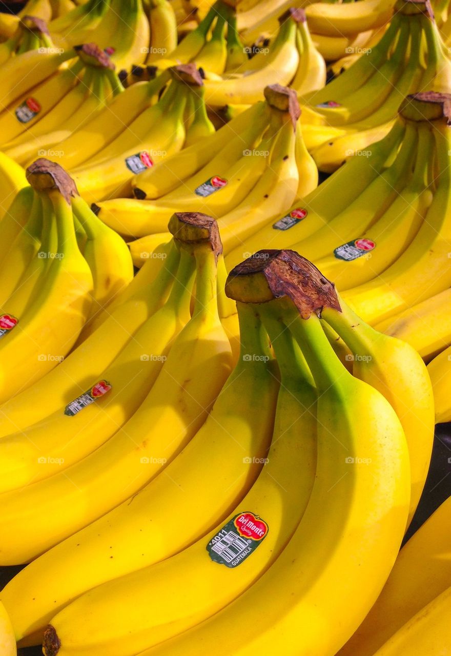 Fresh bananas