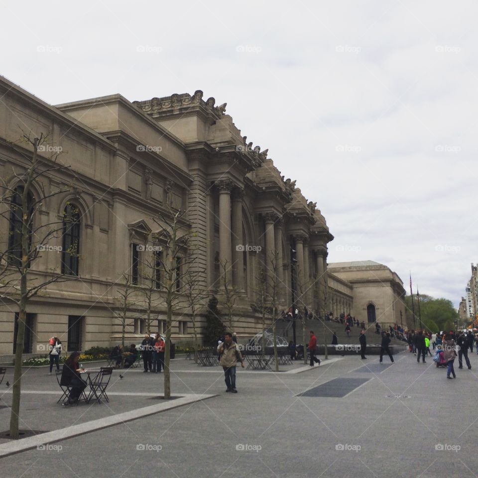 Metropolitan museum of art . Metropolitan museum of art in New York City 
