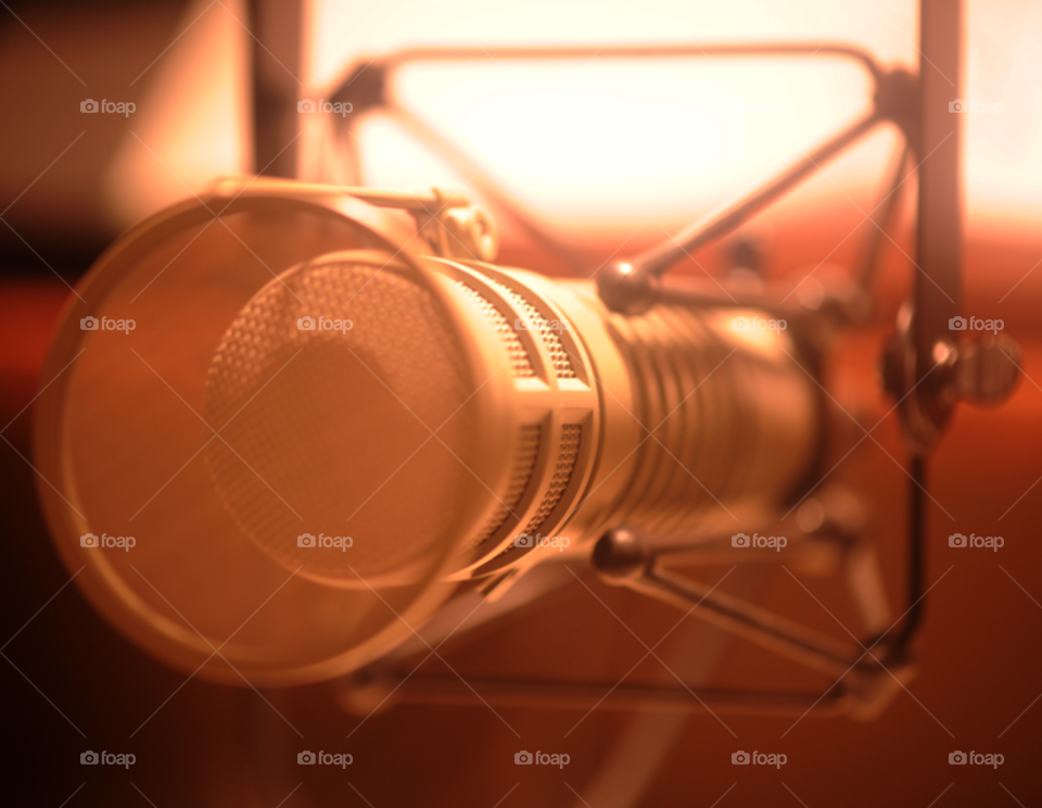 station radio microphone mic by lightanddrawing