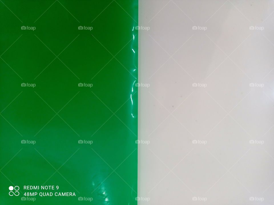 ***Semi white-semi green***