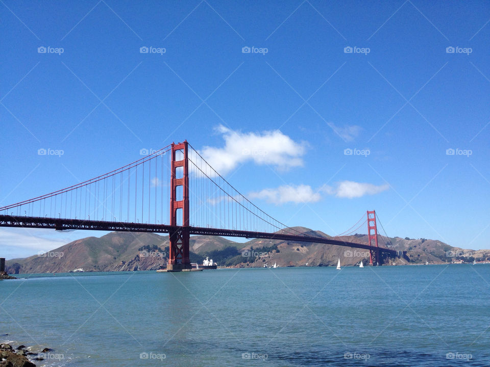 Golde Gate sunny