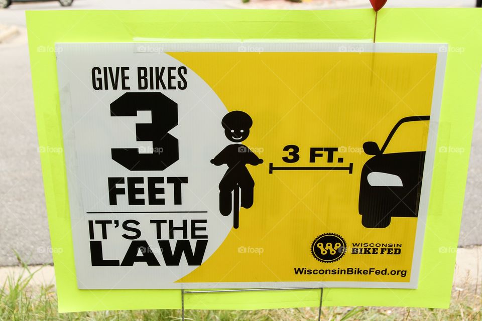 Share the road with bicycles