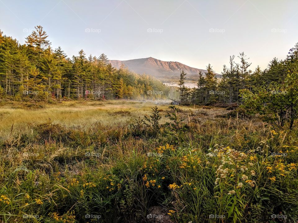 good morning Mount Katahdin