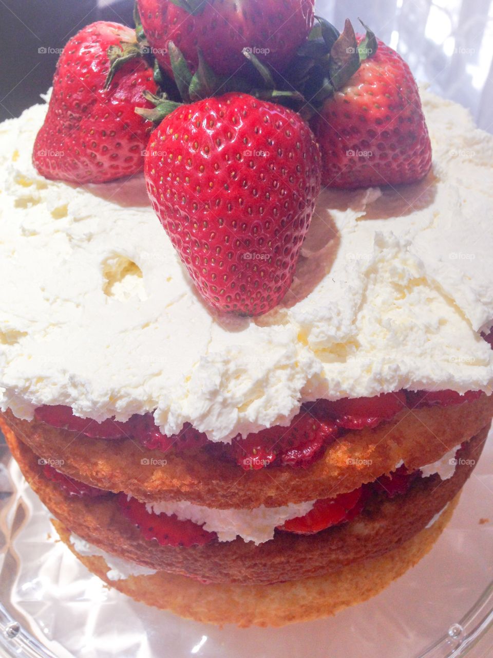 Strawberry cake