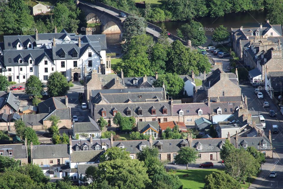 Architecture, House, City, Town, Church