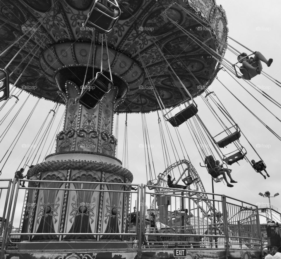 Swings at the Jersey Shore, Ocean City NJ