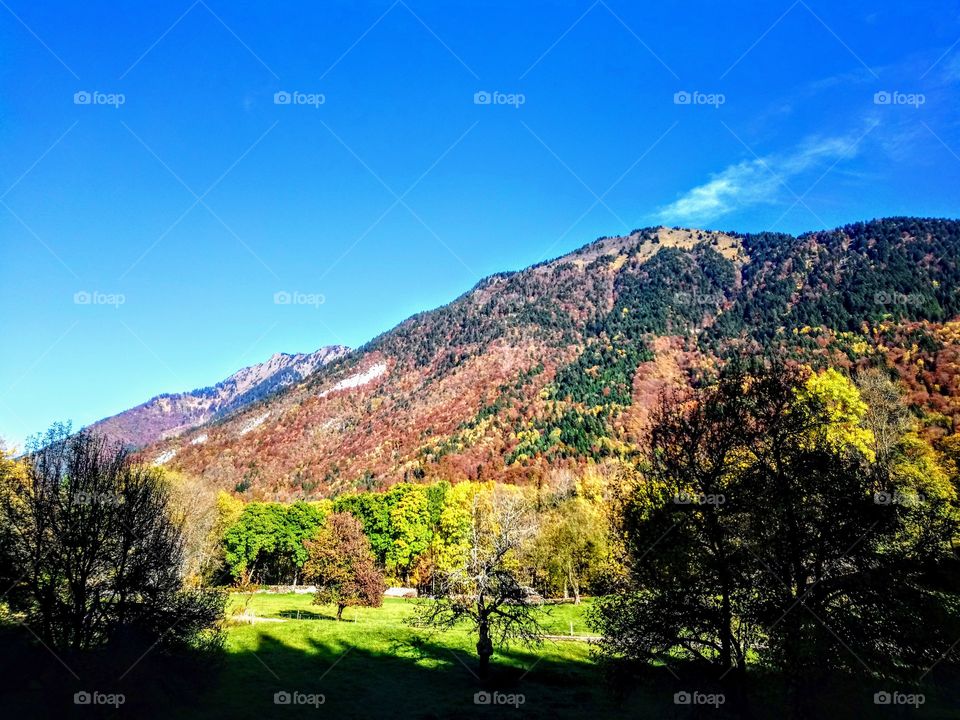Nature, Fall, No Person, Mountain, Landscape