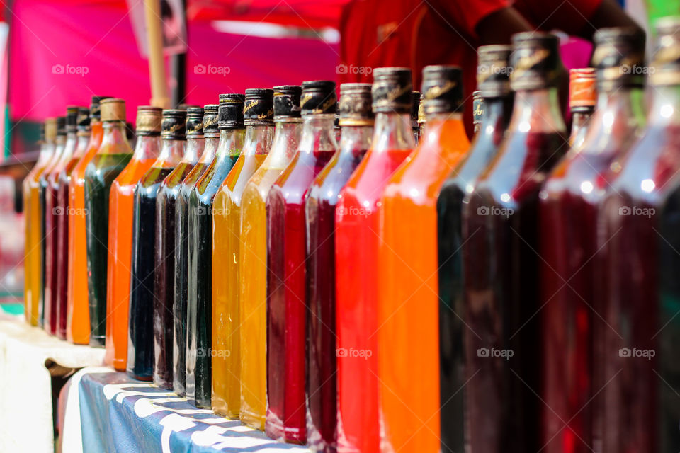 Flavoured Juices of Ice candy