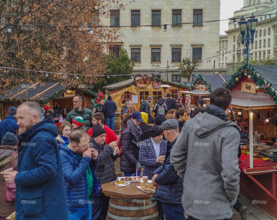 Atmosphere from the Christmas market
