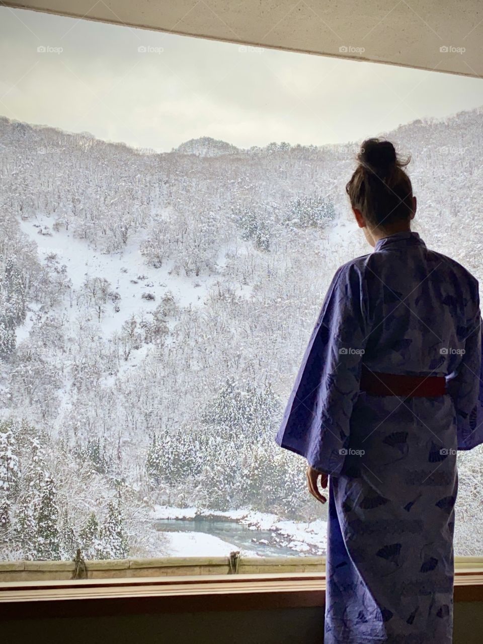 Before we went back to State of Emergency here in Japan, took myself off to the countryside in Fukushima for a socially distance hot spring break. This was the glorious view from my room.