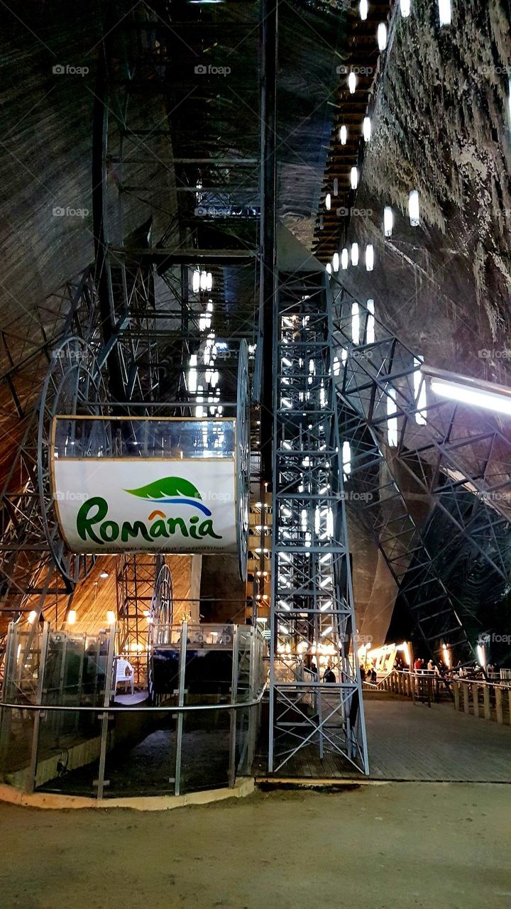 Turda salt mine, Romania