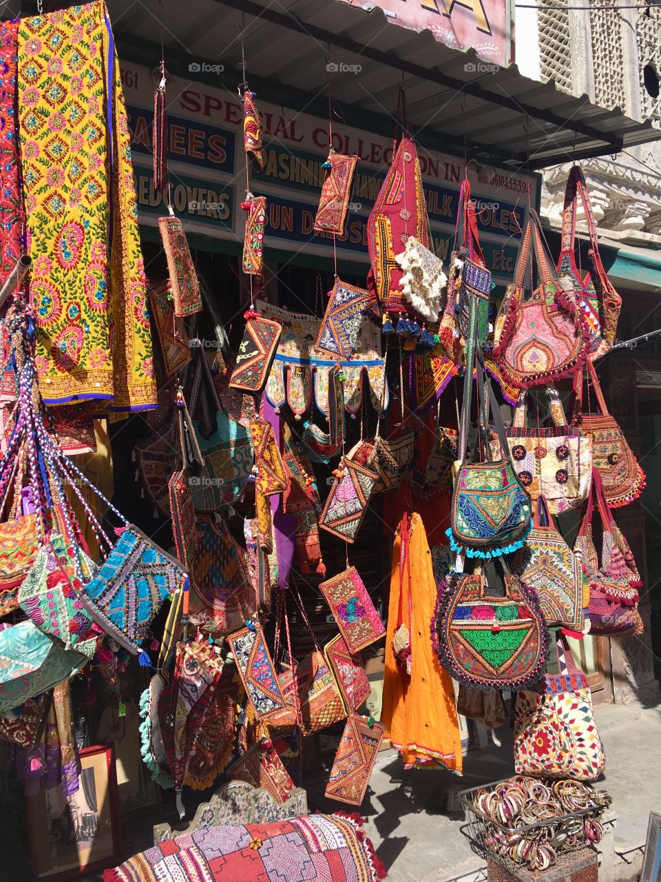 Market shopping in Udaipur 
