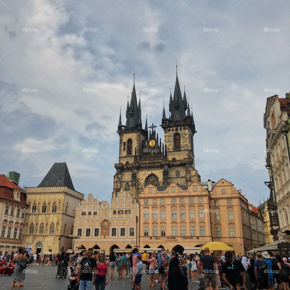 Old Town Square, Prague Czech Republic 