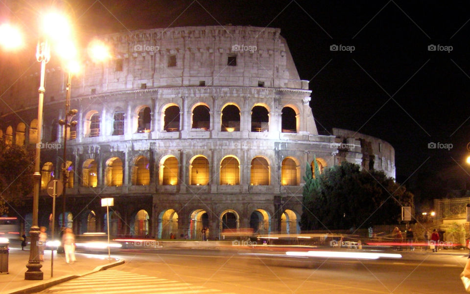 italy rome coliseum by ijbailey