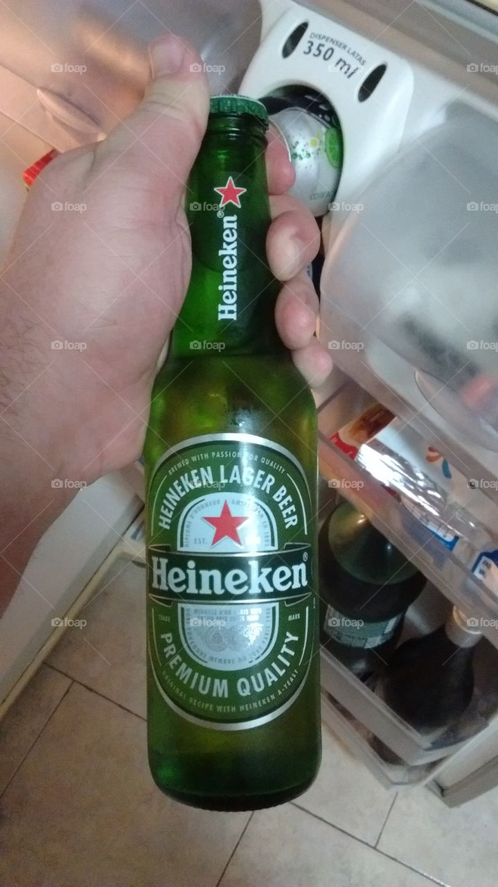 Heineken! The Green Beer with red star!