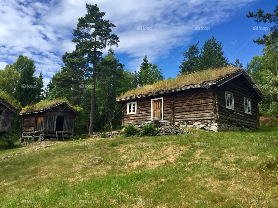 Old Norwegian house